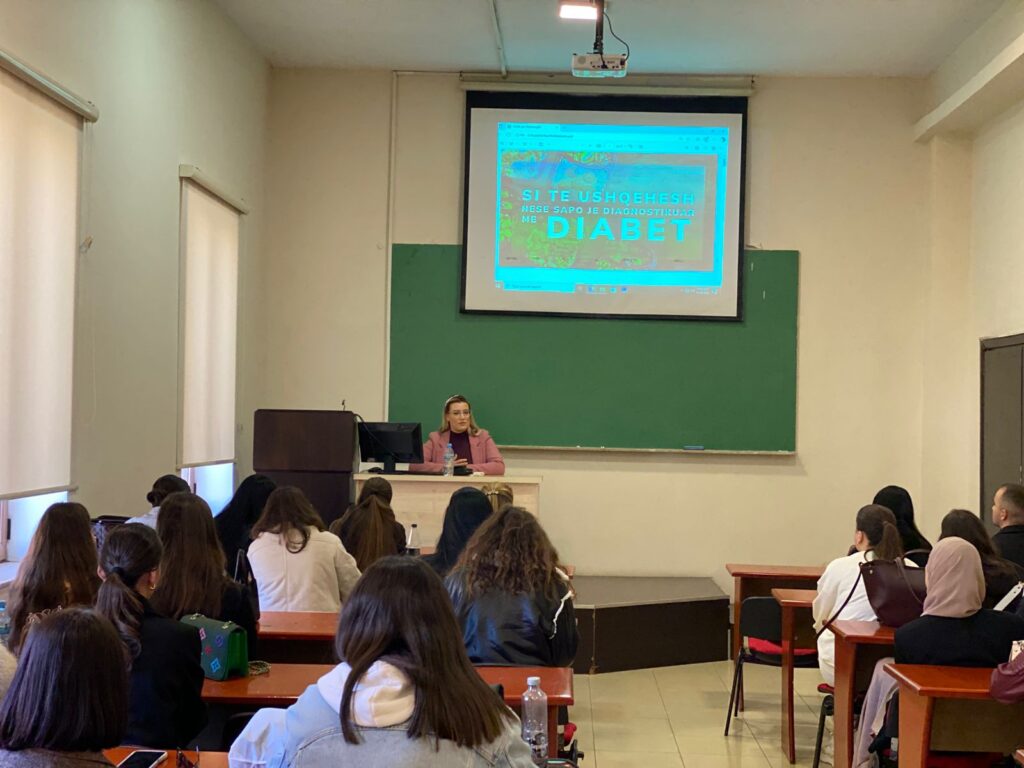 Dita Botërore e Diabetit – Departamenti i Infermierisë dhe Fizioterapisë